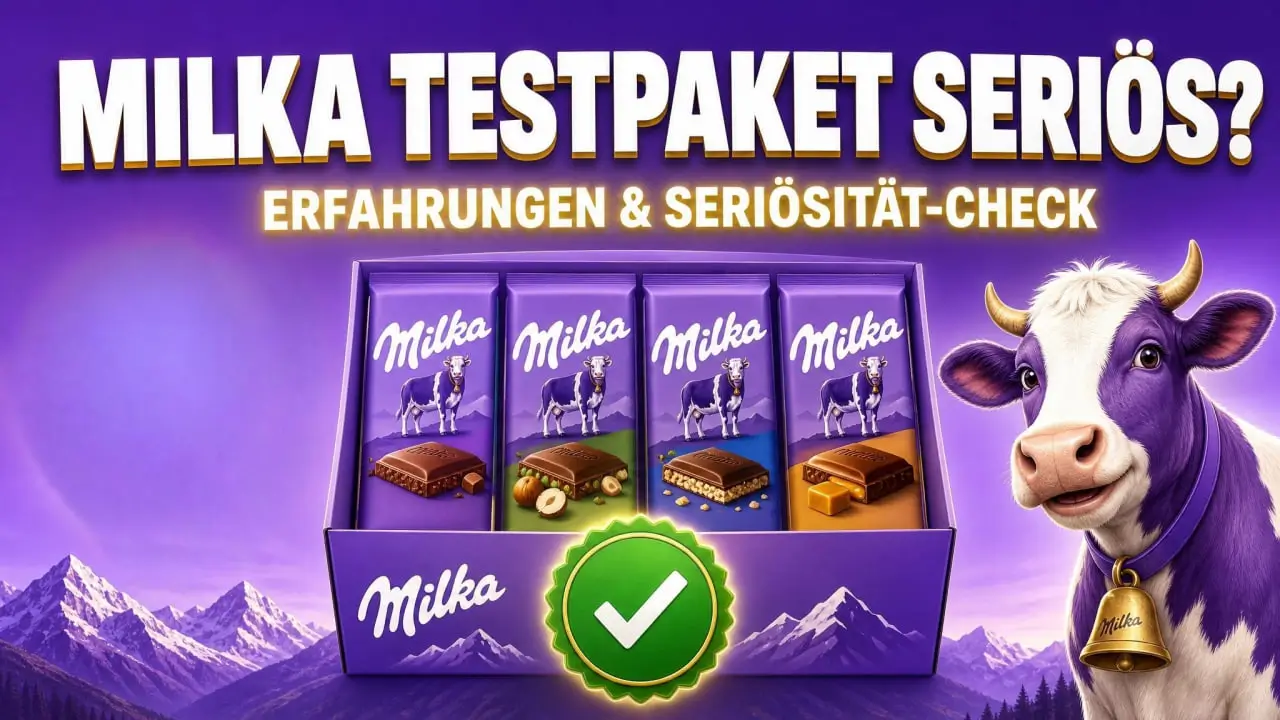 Milka Testpaket seriös: Erfahrungen und Seriösität-Check 2026